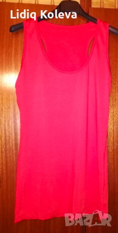 Красива червена блуза, снимка 5 - Блузи с дълъг ръкав и пуловери - 44468518