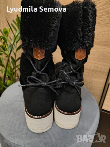 Дамски топли боти , снимка 7 - Дамски боти - 52791693