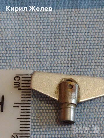 Стар рядък ключ за часовник, метална количка за КОЛЕКЦИЯ ДЕКОРАЦИЯ БИТОВ КЪТ 43654, снимка 2 - Други ценни предмети - 44819706
