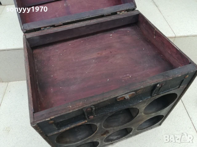 АНТИКА,КУТИЯ,САНДЪК С МЯСТО ЗА ВИНО 0206252001LCHERY, снимка 8 - Антикварни и старинни предмети - 50525206