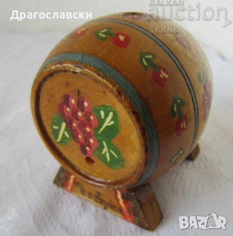 стара дървена фигура дърворезба дървено магаре с буре, бъчва, бутилка, снимка 11 - Статуетки - 28884142