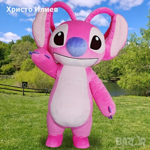 Гигантски надуваем Костюм на Мики Маус 1,9м за парти, снимка 9 - Други - 51546165