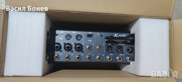 Дигитален пулт миксер Behringer X Air XR12 Midas, снимка 6 - Ресийвъри, усилватели, смесителни пултове - 56288877