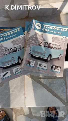 Trabant 601/ De Lux  1:8 hachette, снимка 5 - Колекции - 55998958