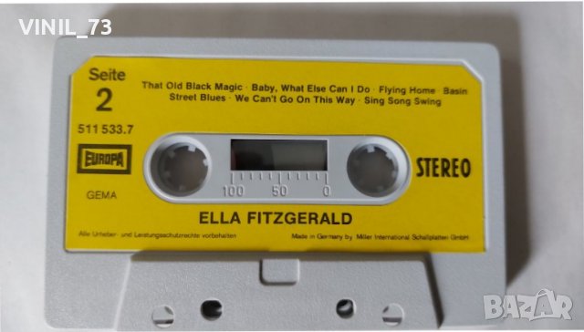  Ella Fitzgerald, снимка 3 - Аудио касети - 38135546