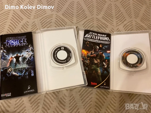 Star Wars PSP Force Unleashed, Battlefront, снимка 3 - Игри за PlayStation - 51387071