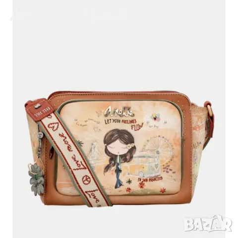 Чанта Anekke Piece&Love Camel 38803-070