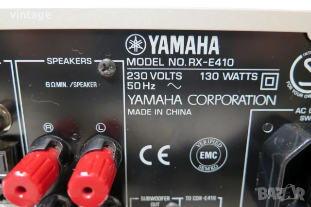 Yamaha RX-E410 YO, снимка 5 - Ресийвъри, усилватели, смесителни пултове - 47945141