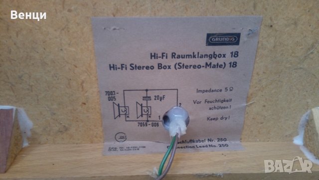 GRUNDIG Hi-Fi-Raumklang-Box 18 -Vintage тонколони., снимка 2 - Тонколони - 34285886