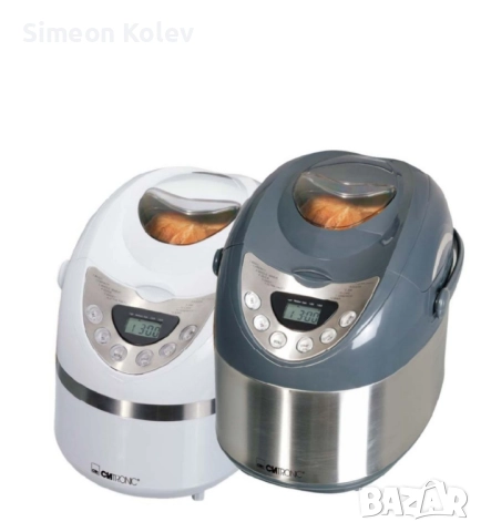 Хлебопекарна CLATRONIC от Германия /Цвят Бял