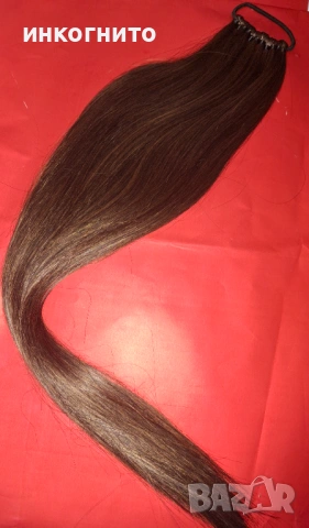 Опашка за коса на ластик, снимка 3 - Аксесоари за коса - 53962013