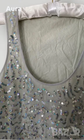 Sisley sequin tank dress, снимка 3 - Рокли - 56343005