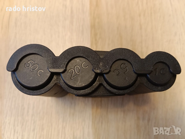 Двустранен евро монетник, снимка 3 - Портфейли, портмонета - 54150697