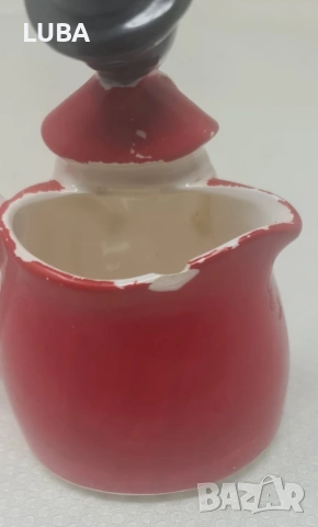 Винтидж Керамична Каничка"Уелска Дама"/CREAM Jug/, снимка 6 - Колекции - 53091871