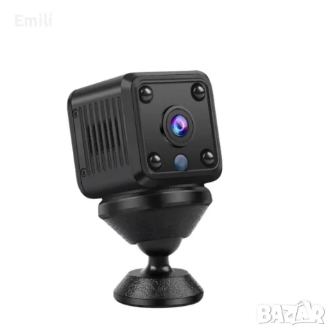 Мини безжичната Wi-Fi IP камера X6 предлага Full HD 1080P качество на видеото с нощно виждане и дете, снимка 6 - IP камери - 55871886