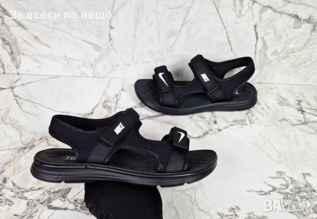 Nike Мъжки Черни Спортни Сандали🔝Мъжки Ежедневни Сандали Найк Код P943