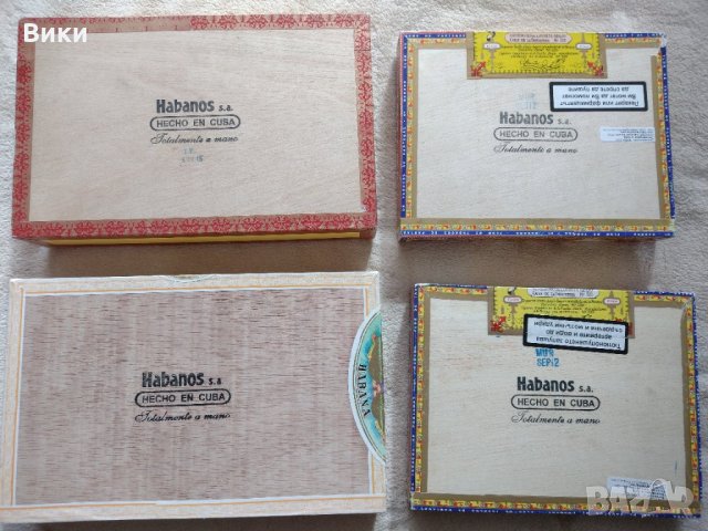 Оригинални дървени  кутии за / от  пури, снимка 3 - Колекции - 22374035