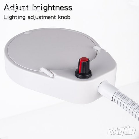 Увеличителна лупа с LED осветление за бюро маса бродиране четене шиене, снимка 7 - Други инструменти - 39196488