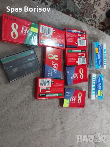 видео касети нови , снимка 3 - Аудио касети - 53257622