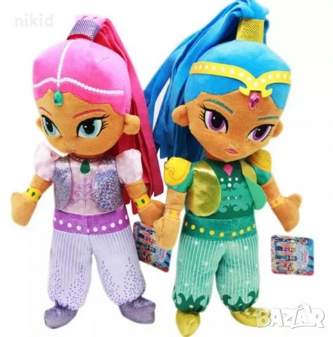 Искрица и сияйница Shimmer Shine плюшена играчка играчки кукла кукли 