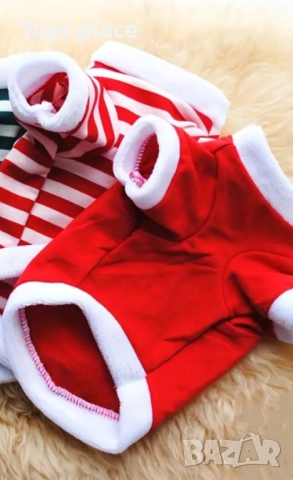 Ново червено шушляково яке за куче S/M, снимка 11 - За кучета - 52266654