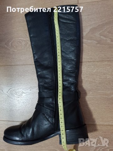 Ботуши от естествена телеш.кожа и велур. От Италия., снимка 6 - Дамски ботуши - 38293537