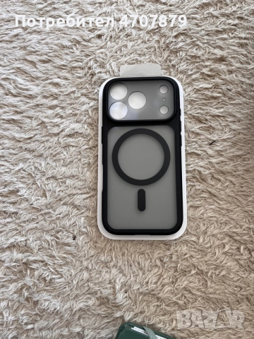 iPhone 17Pro SiliconeCase Черен, снимка 2 - Калъфи, кейсове - 56248385