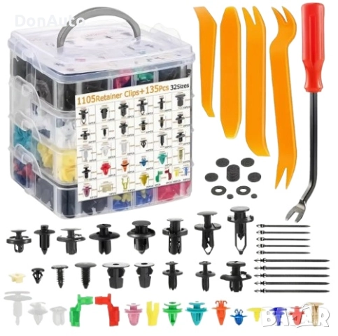 Универсални копки/клипси за автомобил, снимка 5 - Аксесоари и консумативи - 51477071