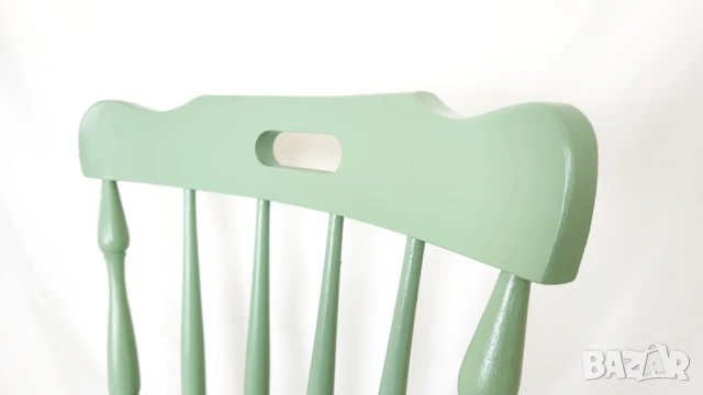 Дървен трапезен стол кантри, снимка 8 - Столове - 50841064