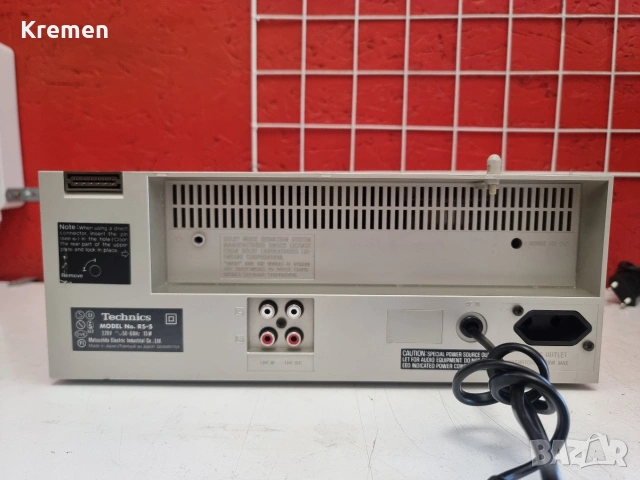 Дек TECHNICS RS-5, снимка 7 - Декове - 54291530