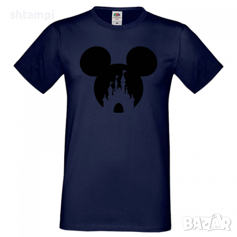 Мъжка тениска Mickey Head 2 Подарък,Изненада,Рожден ден, снимка 6 - Тениски - 36575851