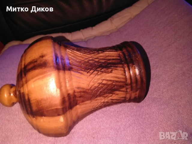 Керамична ваза за стена кръчма механа 150х130х97мм и фи 60 и 80мм, снимка 3 - Декорация за дома - 52840106