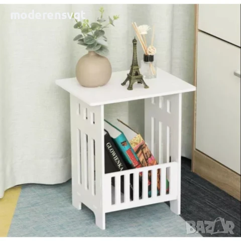 Модерна помощна маса с място за съхранение, снимка 6 - Маси - 51430413