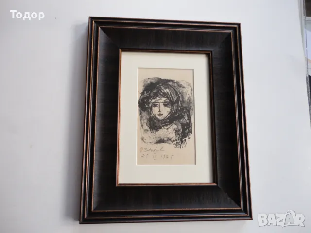 Картина Златка Дъбева 1975, снимка 3 - Картини - 50264957