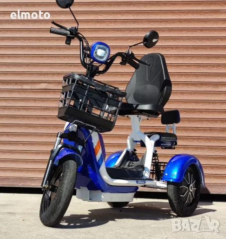 Електрическа триколка модел М31 в син цвят , снимка 1