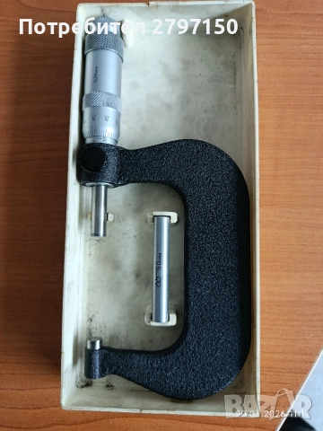 Микрометър 50-75, снимка 3 - Шублери - 50064145