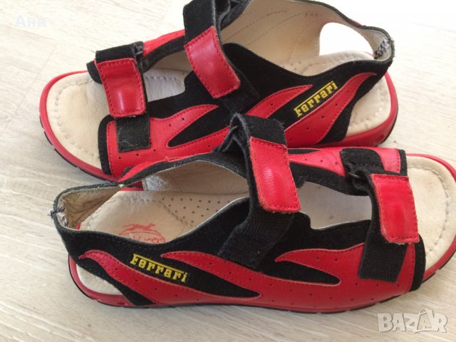 Удобни спортни сандали Ferrari balduucci - естественна кожа., снимка 6 - Сандали - 37195288