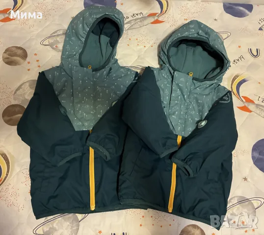 Зимно детско яке 2-3 г./89-95 Decathlon, снимка 4 - Детски якета и елеци - 56239441