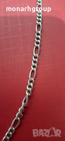 Сребърна верижка, снимка 3 - Колиета, медальони, синджири - 51751341