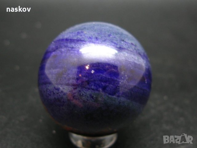 Изключителни сфери от Сугилит и Бустамит, Ларимар, Натролит, снимка 4 - Колекции - 30467457