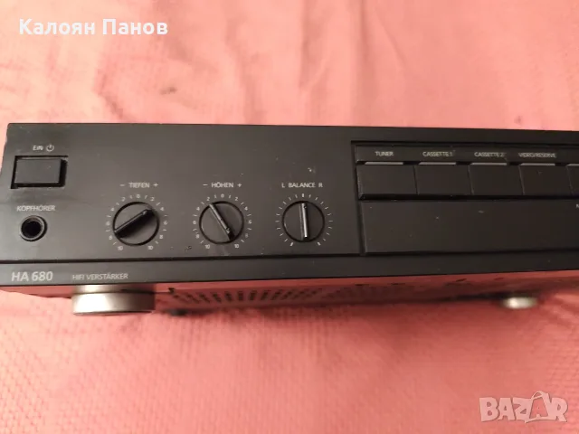 Усилвател Telefunken HA680 за ремонт или части 