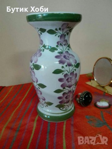 Италианска ваза от порцелан/ майолика, снимка 6 - Колекции - 31795795