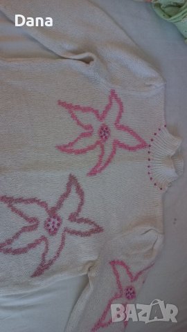 Плетена блуза, снимка 4 - Блузи с дълъг ръкав и пуловери - 38229942