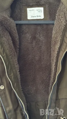 Топличко зимно яке Zara, снимка 3 - Детски якета и елеци - 55728222