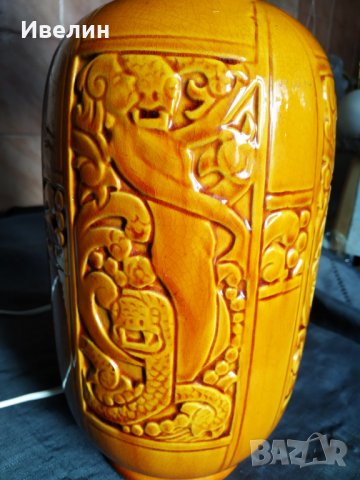 стара настолна лампа , снимка 3 - Настолни лампи - 30977745