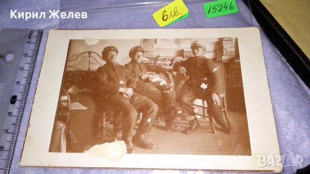 СПОМЕН от 1928-29г. СТАРА ВОЕННА СНИМКА ВОЙНИШКА КАРТИЧКА ФОТОГРАФИЯ ЦАРСТВО БЪЛГАРИЯ 15246, снимка 5 - Колекции - 38631543