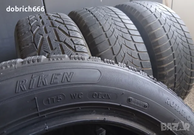205/55/16 зимни гуми Dunlop Riken DOT2525 60 евро, снимка 5 - Гуми и джанти - 56199717