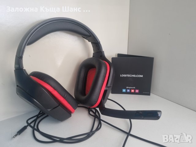 Геймърски слушалки Logitech G332, снимка 3 - Слушалки и портативни колонки - 42638677