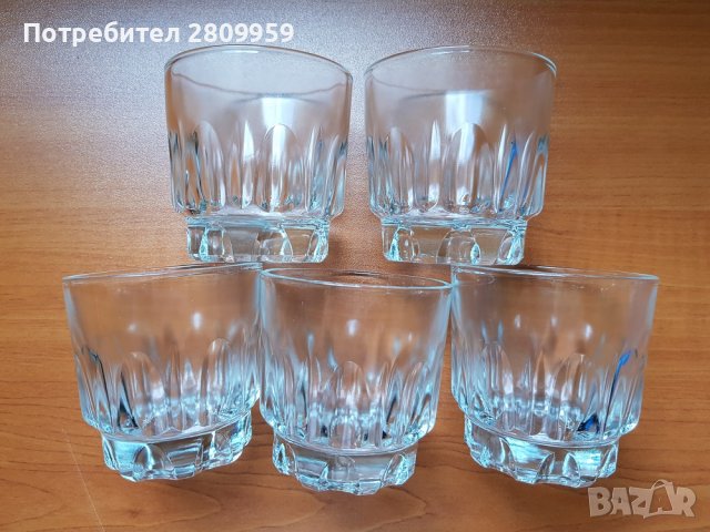 Стъклени чаши за уиски, снимка 4 - Сервизи - 38051121