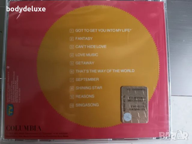 EARTH, WIND & FIRE THE BEST OF, снимка 2 - CD дискове - 49736935